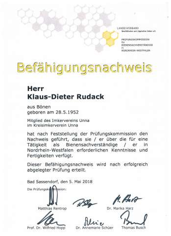 Bienensachverständiger